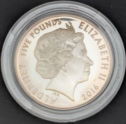 Pièce de 5 livres sterling « Crown » en argent de 