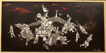 "Trung Sisters - Lady Trieu" von Song Dong. 60 x 1