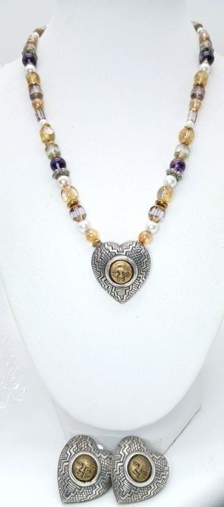 A Vintage Robert Shields Signed Sterling Silver He