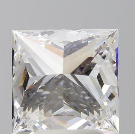 Diamant synthétique de 4,16 carats, taille princes
