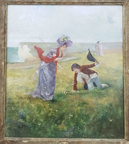 «La Chase Aux Papillons» (La caza de las mariposas
