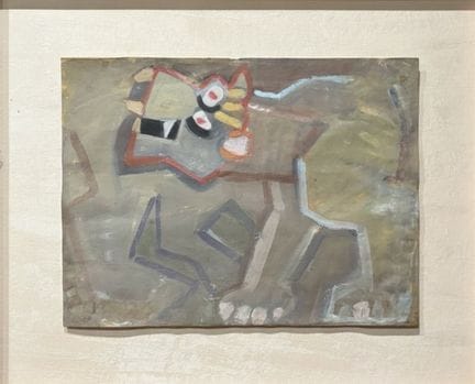 Año del Perro de Nguyen Tu Nghiem, 28 x 50 cm, Gou