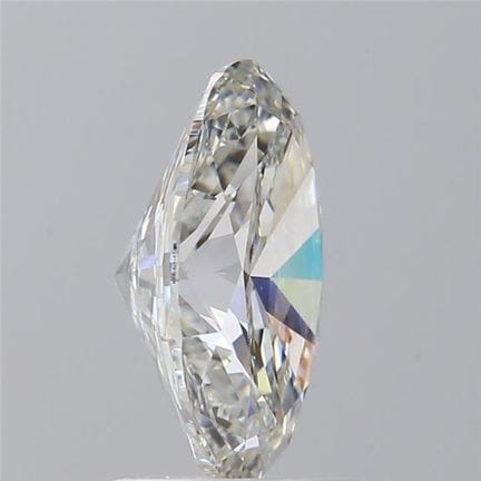Diamant de 1,59ct à taille ovale et brillante, cul