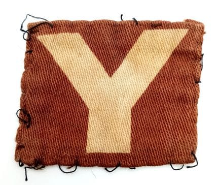 A WW2 Era British 5th Infantry Division Cloth Form