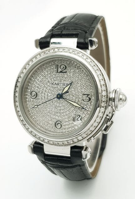 Reloj automático de mujer «Pasha de Cartier» con d