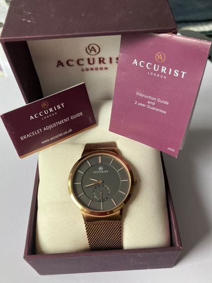 Reloj de pulsera ACCURIST 7016 para hombre. Acabad