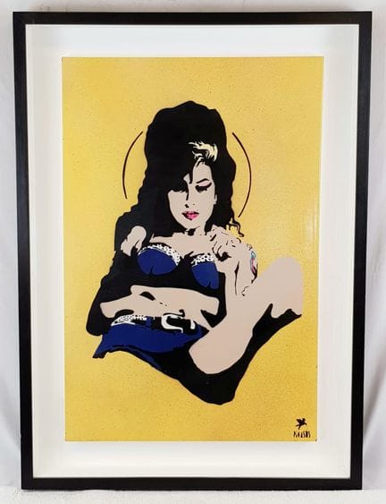 Una obra de arte original y única de Amy Winehouse