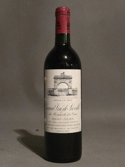 1瓶1985年拉斯卡斯·圣朱利安莱奥维尔·杜·马里特级酒庄特级葡萄酒