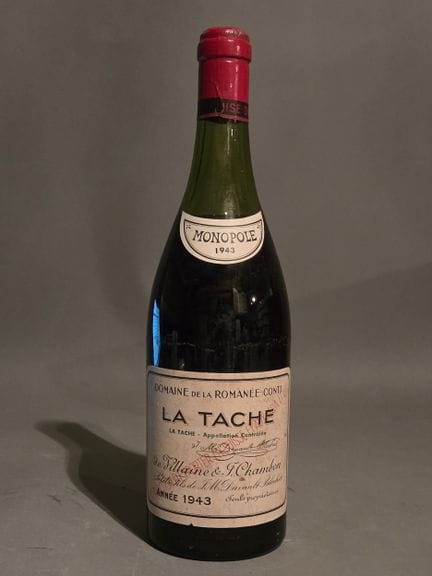 1 B 拉塔什酒庄 罗曼尼·康帝酒庄 1943年。5.8分钟