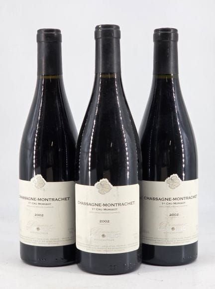 3瓶夏萨涅-蒙哈榭（Chassagne-Montrachet）一级园莫尔热（Morgeot）拉米-皮