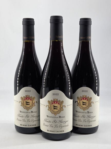 3 B - 努伊特斯一级园“Les Vignerondes” - 休伯特·利尼耶酒庄 - 2022年