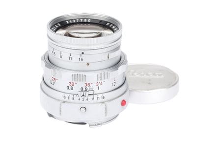 Objectif Leitz Summicron f/2 50 mm, sans télémètre