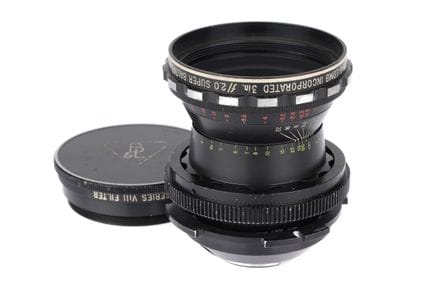 Ein Bausch &amp; Lomb Super Baltar f/2 3"-Filmobje