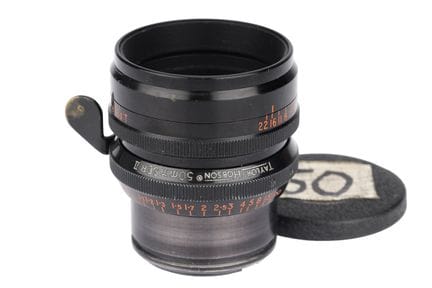 Ein Cooke Speed Panchro Series II f/2 50-mm-Objekt