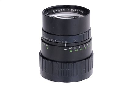 Ein Schneider Xenon f/0,95 50-mm-Objektiv, Cine-C-