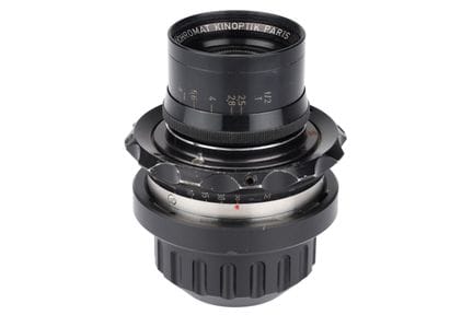 Ein Kinoptik-Apochromat-Objektiv, f/2, 75 mm, Arri