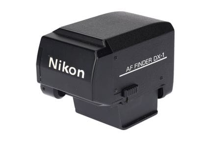 Ein Nikon AF-Sucher DX-1 mit Prisma, schwarz, Seri