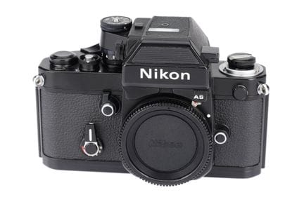 Ein Nikon F2AS Photomic Spiegelreflexkameragehäuse