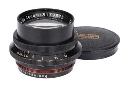 Ein Carl Zeiss Jena „Verkleinerung“ Tessar f/4,5 1