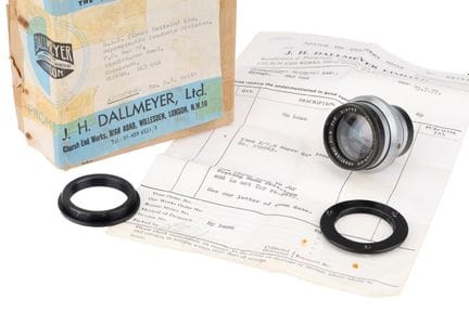 Ein Prototyp des Dallmeyer Super Six f/1,9 51-mm-O