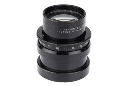 Ein Cooke Anastigmat 50 mm f/1,5-Objektiv, „für di