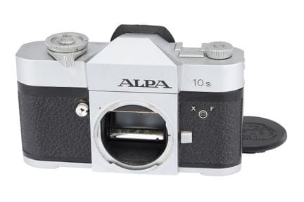 Ein Pignons Alpa 10s Spiegelreflexkameragehäuse, 1