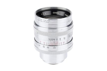 Ein Cooke Panchrotal T/2,5 4"-Objektiv, Cine-C-Mou