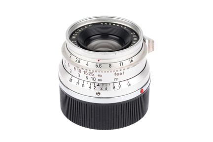 Objectif Leitz Summicron f/2 35 mm, chromé, n° de 