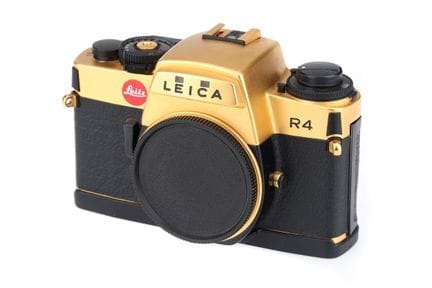 Boîtier d'appareil photo reflex Leica R4 de 1984, 