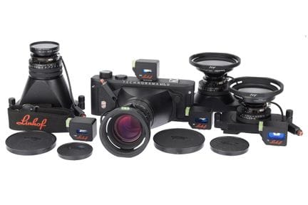 Eine Linhof Technorama 617s III Mittelformat-Panor