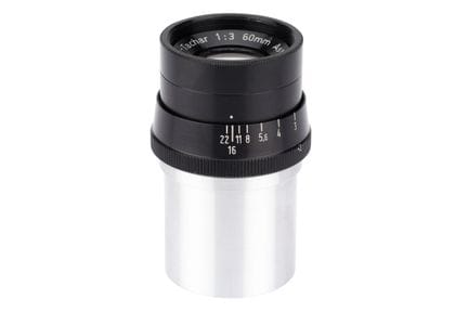Ein Astro-Berlin Kopier-Tachar f/3 60-mm-Objektiv,
