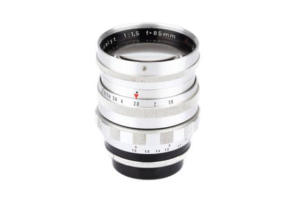 Ein Enna München Ennalyt C f/1,5 85-mm-Objektiv, M