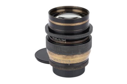 Ein Bausch &amp; Lomb f/2 3"-Objektiv, Leica-Entfe