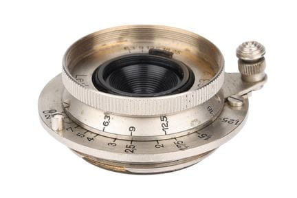 Objectif Leitz Hektor f/6,3 28 mm, nickel, n° de s