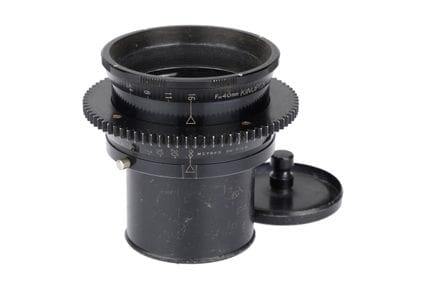 Ein apochromatisches 40-mm-Objektiv „Kinoptik Foca
