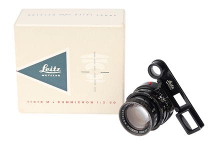 Objectif Leitz Summicron Dual-Range f/2 50 mm, fin