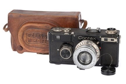 Eine Zeiss Ikon Contax If-Messsucherkamera, 1932–3