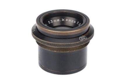 Ein Ross Xpres f/2,9 53-mm-Objektiv, schwarz, Seri