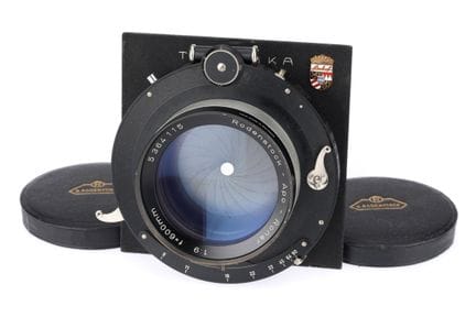 Ein Rodenstock-APO-Ronar f/9 600-mm-Objektiv, schw