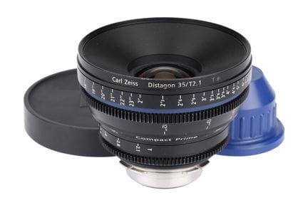 Ein Carl Zeiss Distagon T* Compact Prime CP.2 T/2,