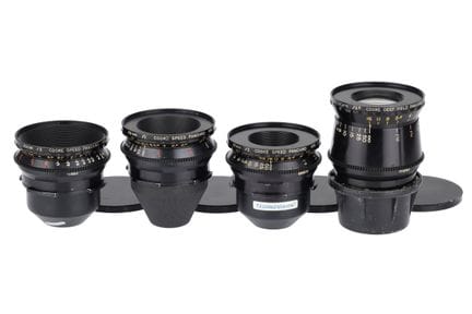 Ein Satz Objektive der Cooke Speed Panchro Serie I