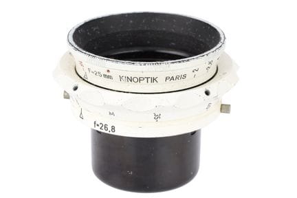 Ein Kinoptik-Apochromat-Objektiv, 25 mm, Blende f/