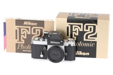 Ein Nikon F2 Photomic Spiegelreflexkameragehäuse, 