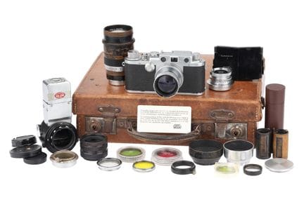 Un ensemble comprenant un appareil photo à télémèt