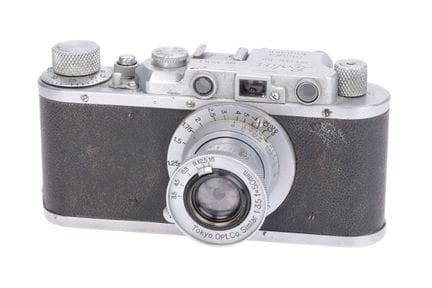 Eine Showa Kogaku Leotax Special D II Messsucherka