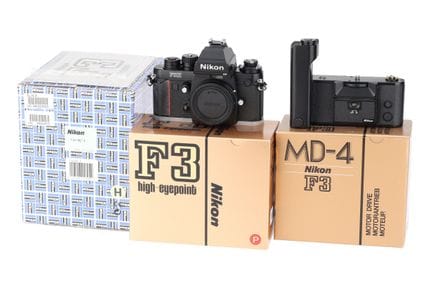 Ein Nikon F3H High-Speed-Spiegelreflexkameragehäus