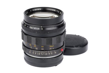 Objectif Leitz Noctilux f/1,2 50 mm, noir, n° de s