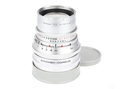 Ein Carl Zeiss Sonnar f/4 150-mm-Objektiv, Hasselb