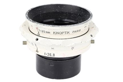 Ein Kinoptik-Apochromat-Objektiv, 25 mm, Blende f/