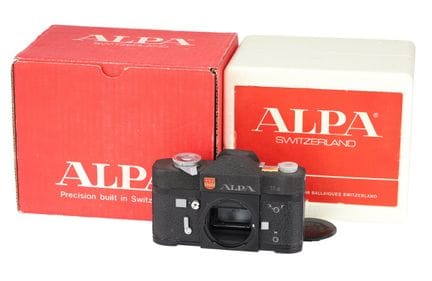 Ein Pignons Alpa 11e Spiegelreflexkameragehäuse, 1